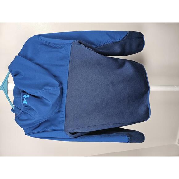 Under Armour Boy's Blue Full-Zip Hoodie Jacket - Picture 5 of 5